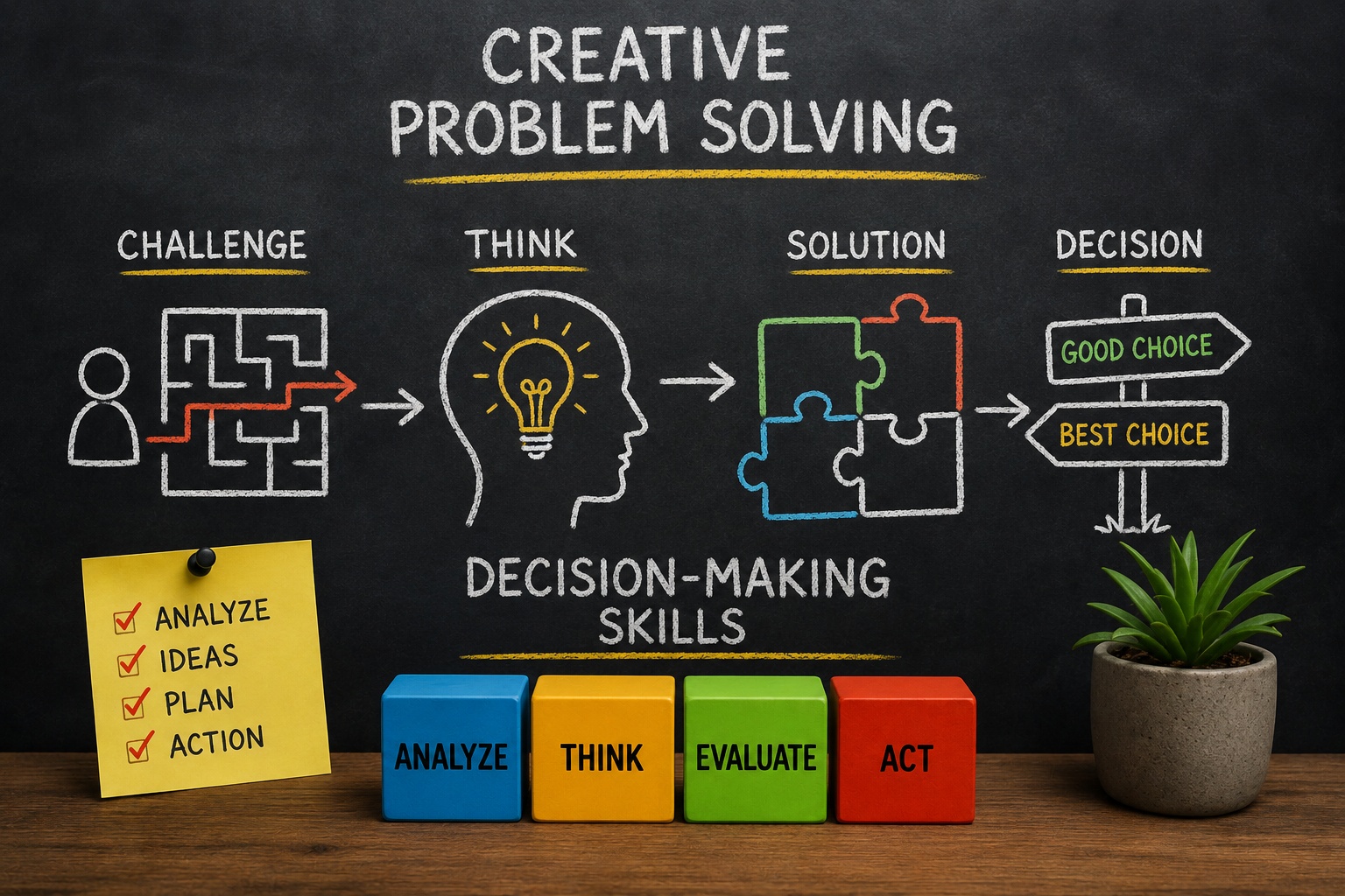 Creative Problem Solving & Decision-Making Skills