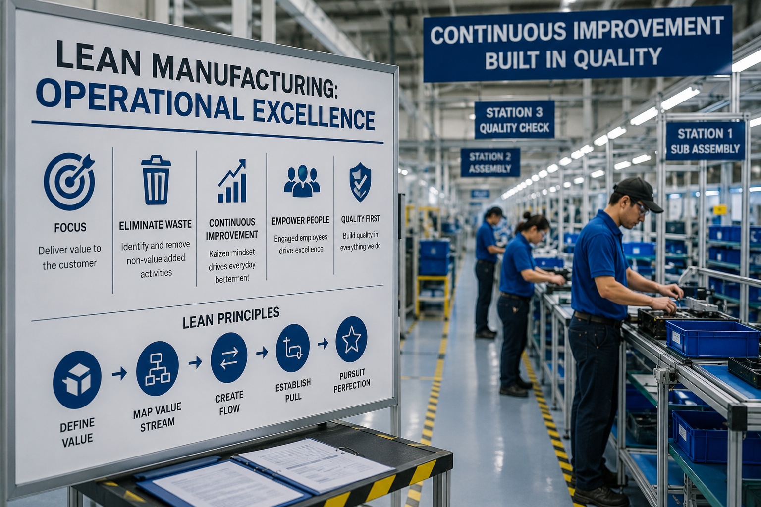 Lean Manufacturing: Operational Excellence